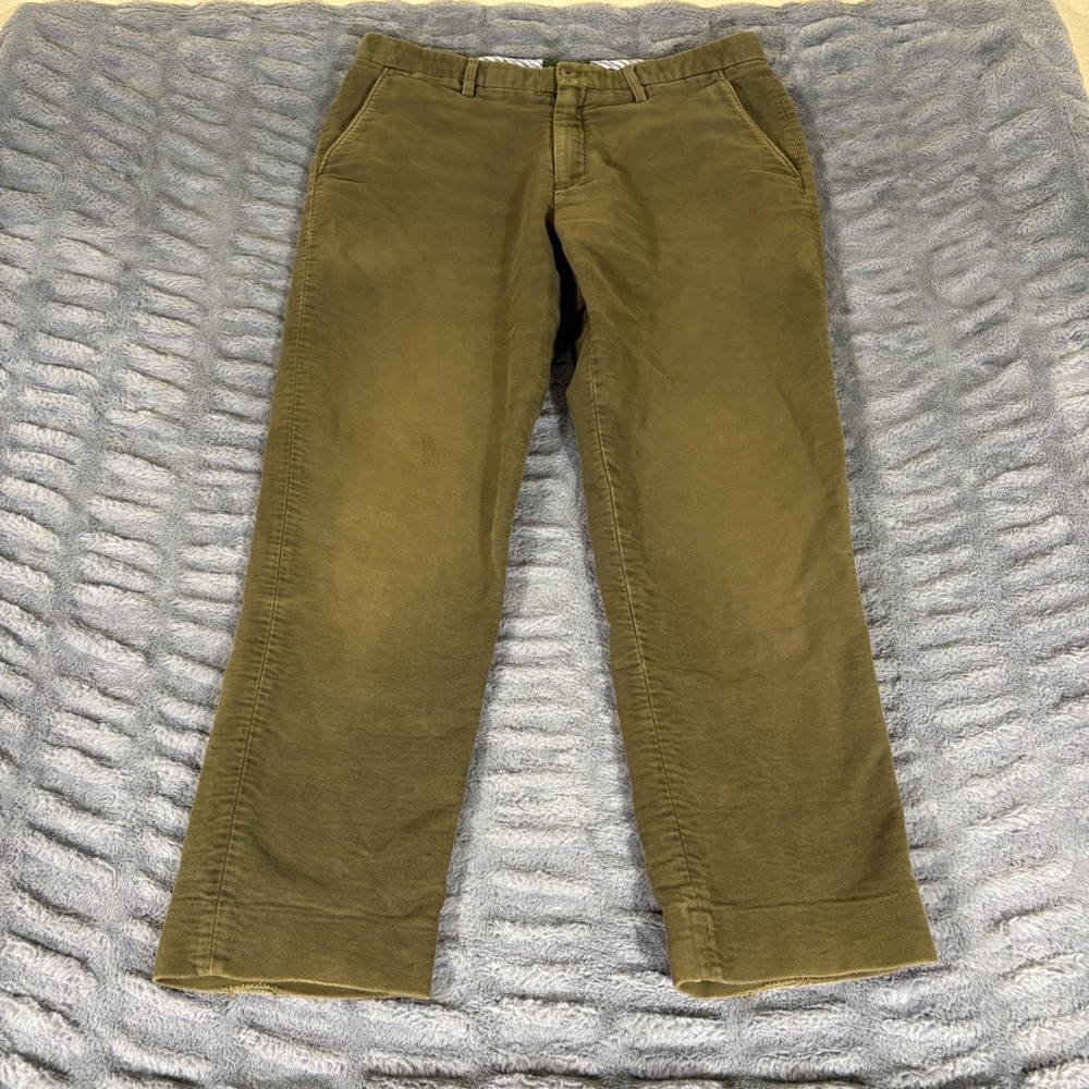 Laksen Sporting Mens Olive Green Cotton Trousers Size 38 Made in Poland